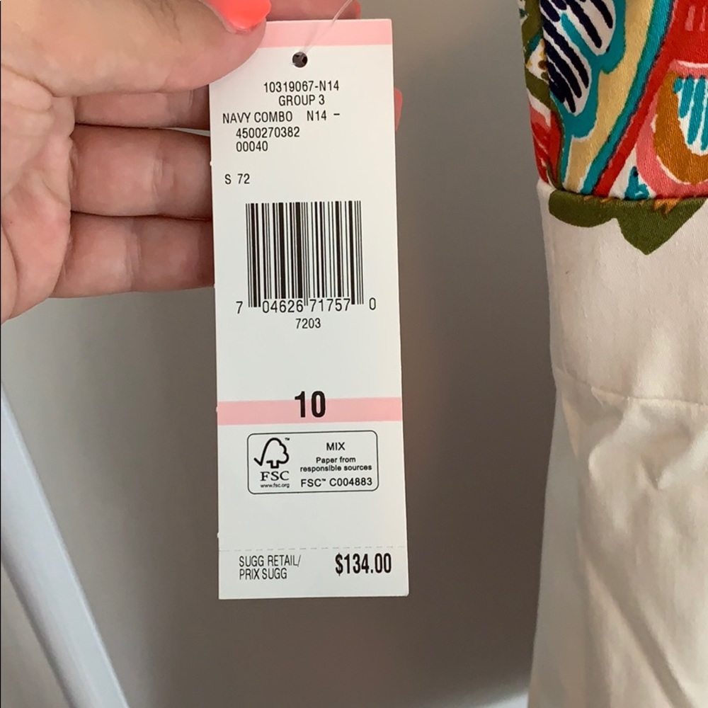 Nine West pattern dress size 10 - Picture 3 of 4